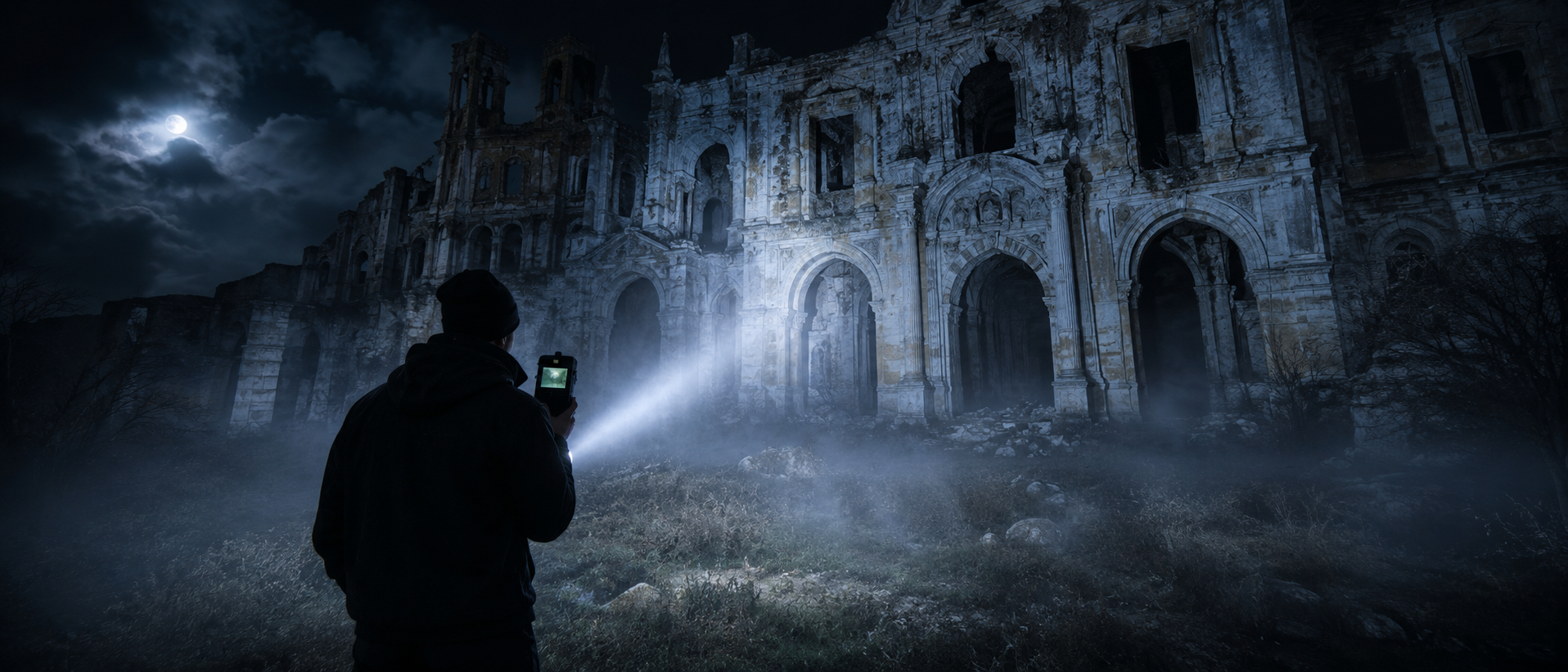 investigación paranormal casa de las brujas bilbao de noche