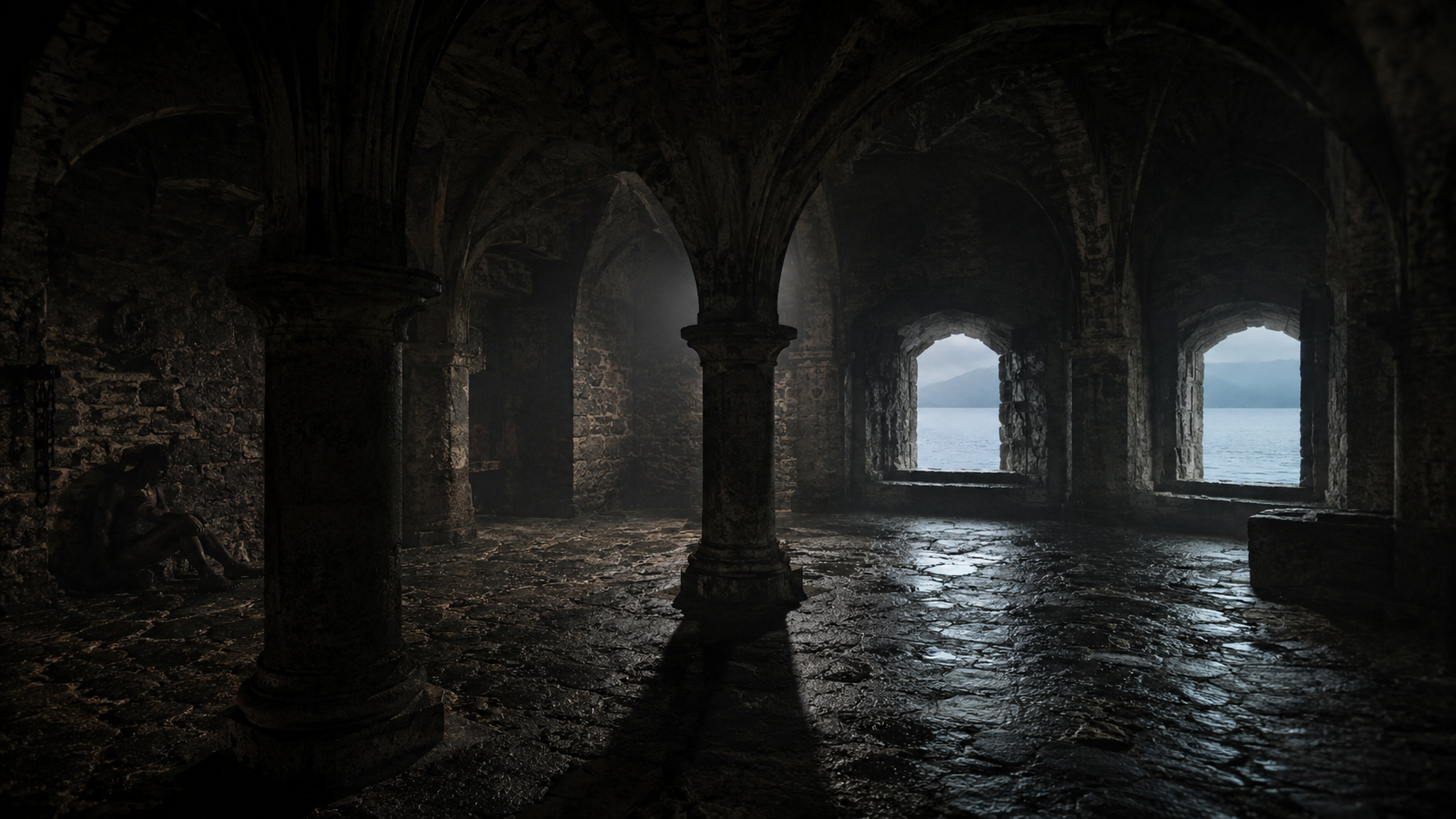 casas encantadas del mundo mazmorras castillo de Chillon Suiza